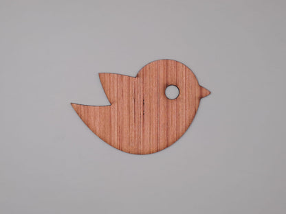 Laser Cut Sparrow Wall Decor Vector