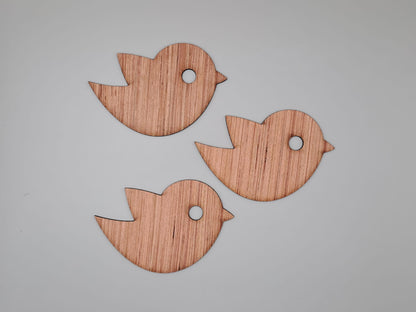 Laser Cut Sparrow Wall Decor Vector