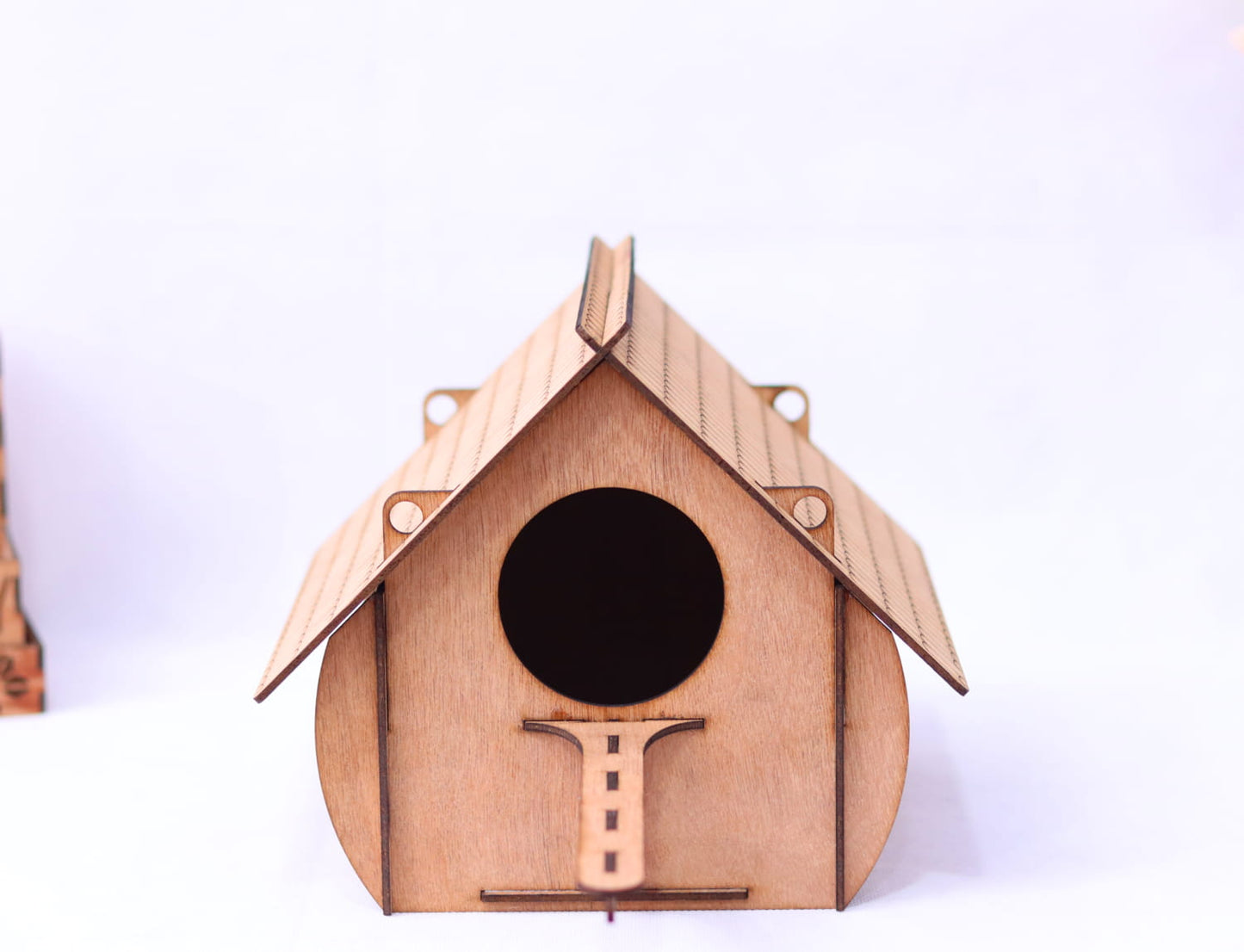 Laser Cut Wooden Bird House