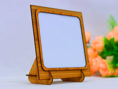 Laser Cut Tabletop Picture Frame Vector