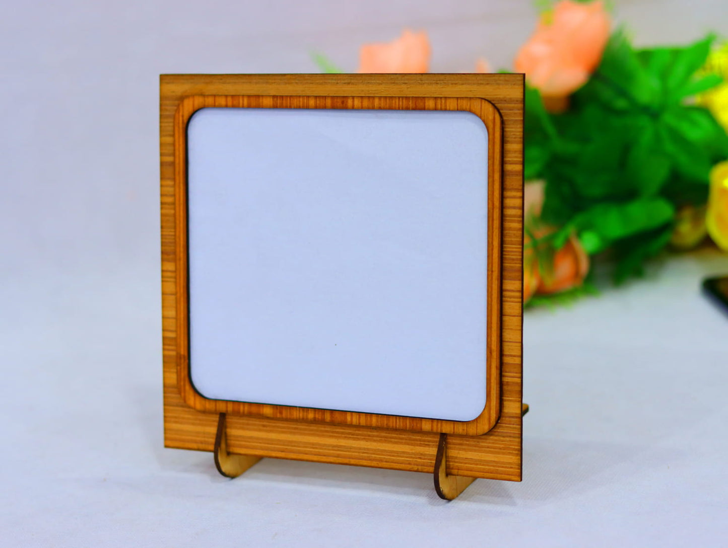 Laser Cut Tabletop Picture Frame Vector