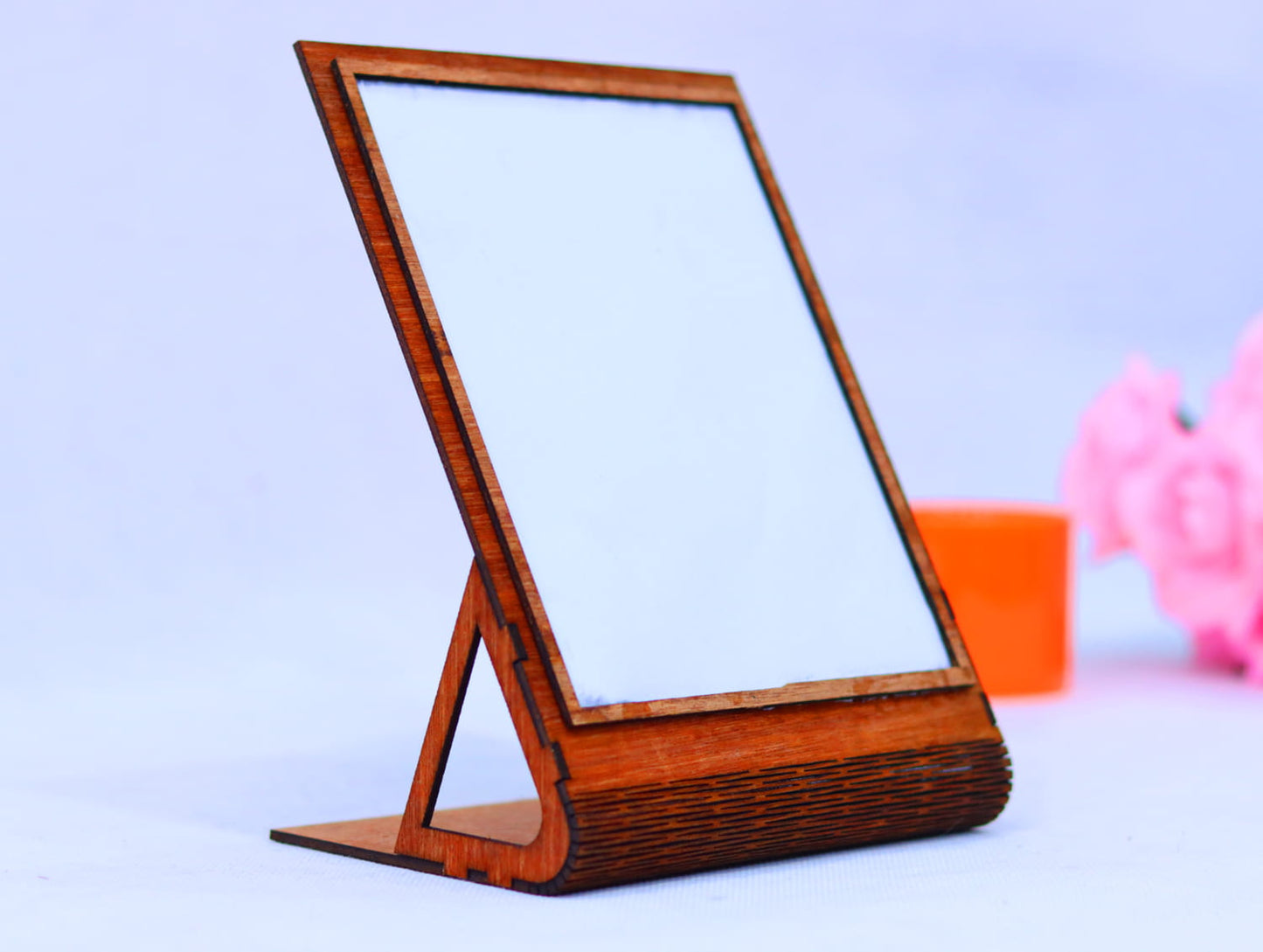 Laser Cut Tabletop Photo Frame Vector