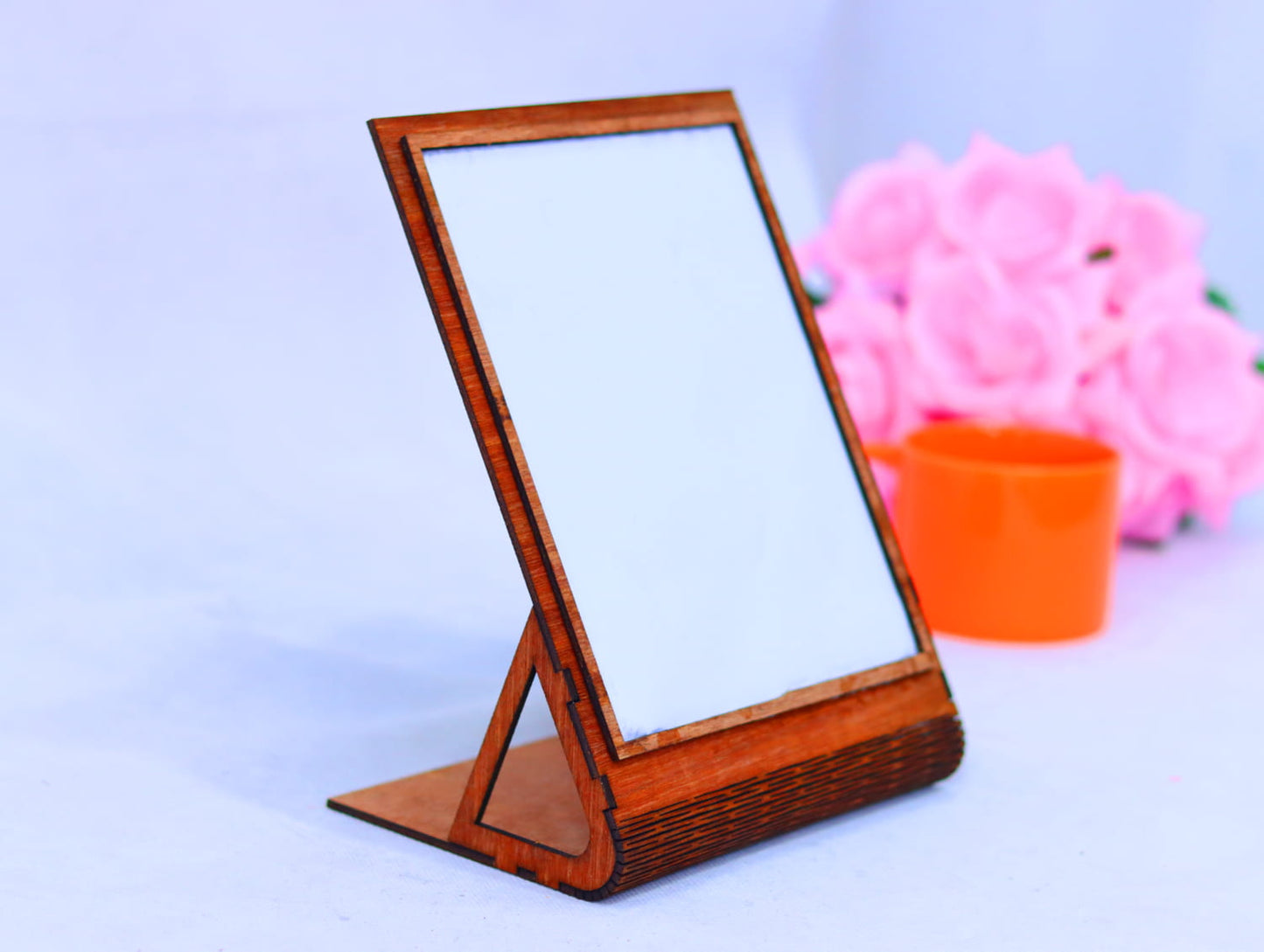 Laser Cut Tabletop Photo Frame Vector