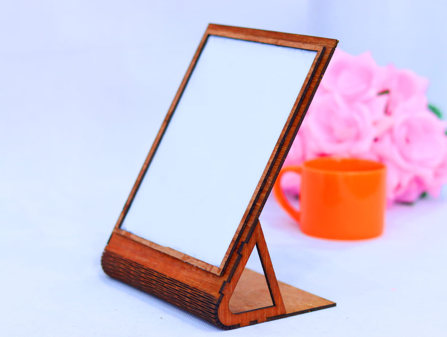 Laser Cut Tabletop Photo Frame Vector