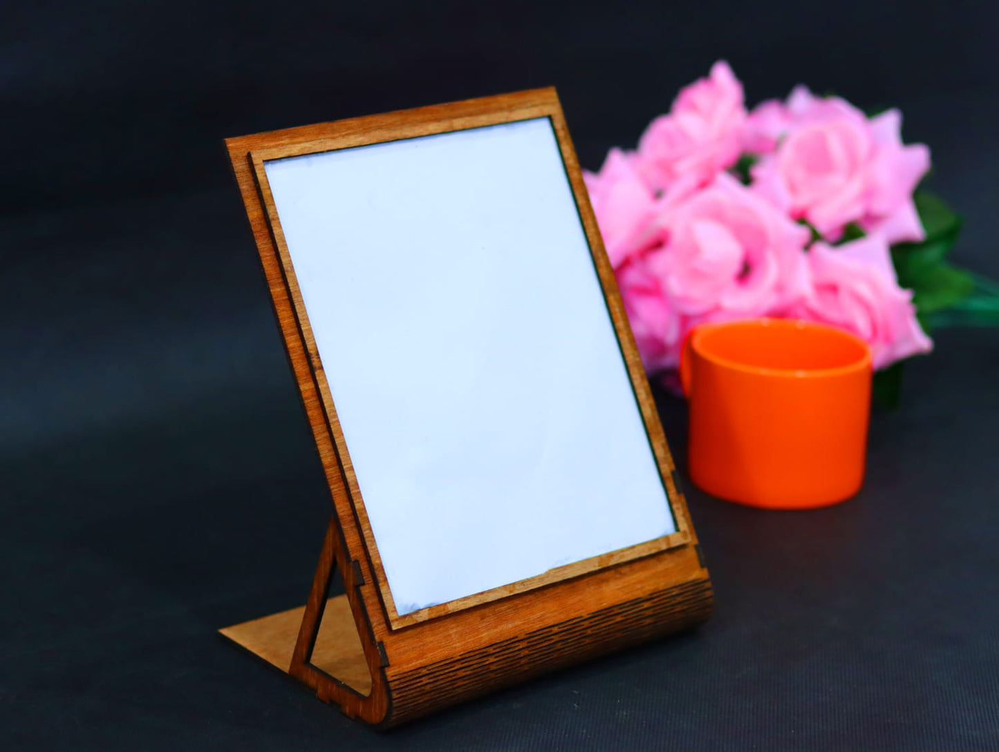 Laser Cut Tabletop Photo Frame Vector