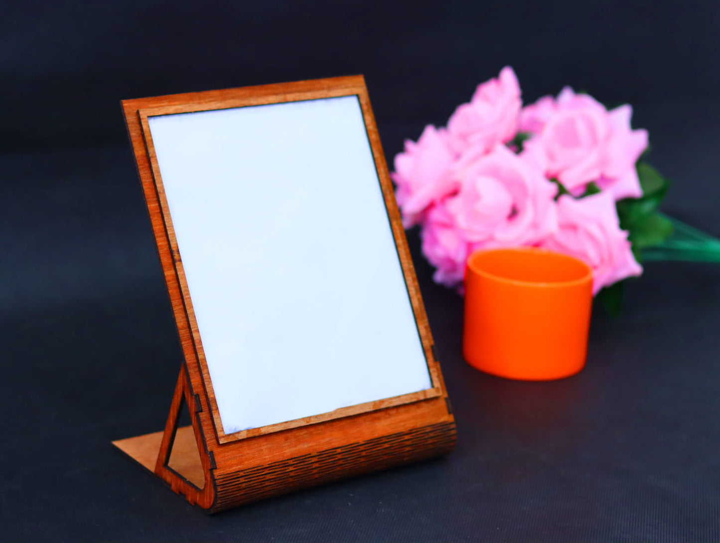 Laser Cut Tabletop Photo Frame Vector