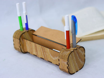 Laser Cut Modern Pen Holder