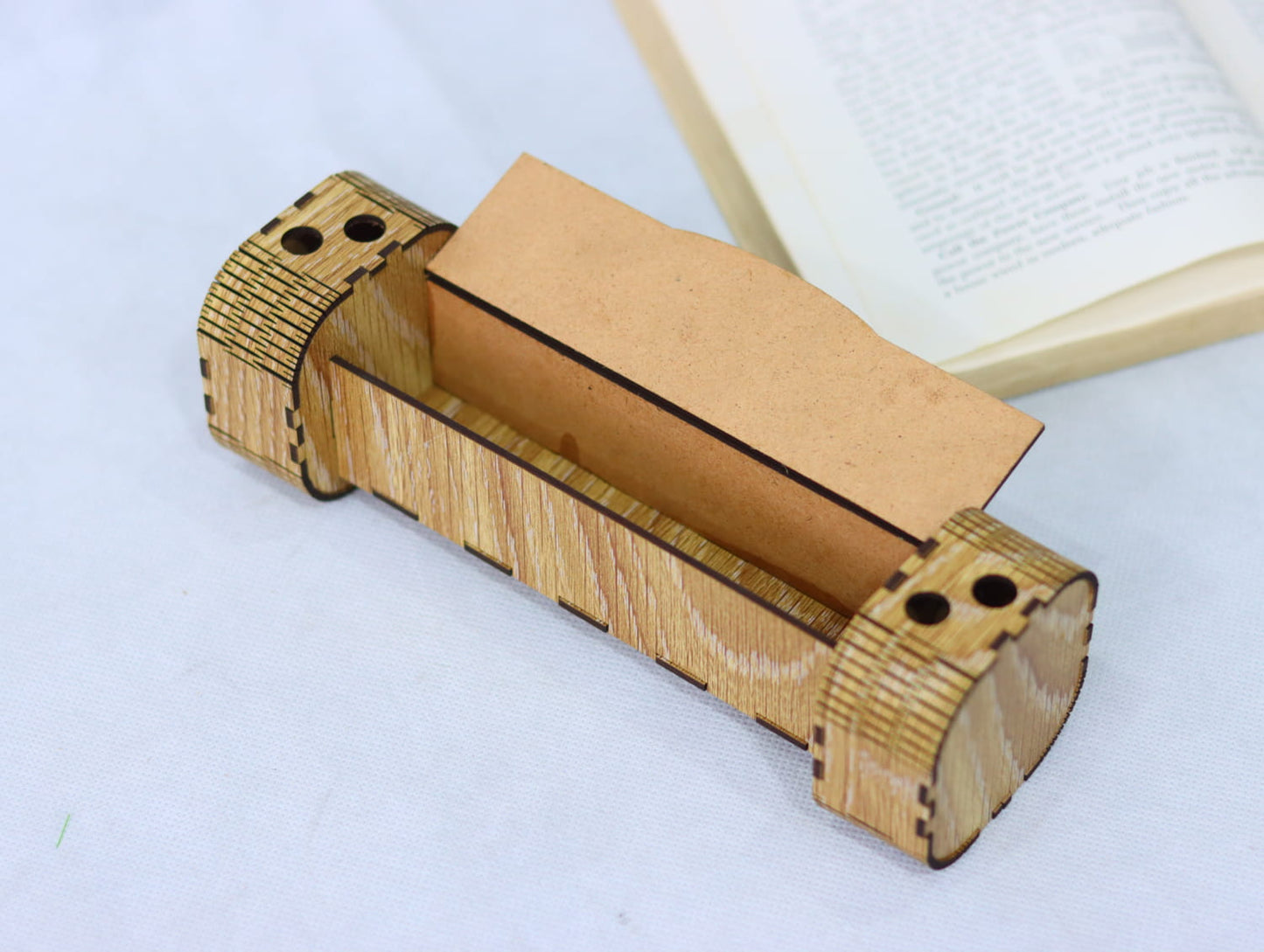 Laser Cut Modern Pen Holder