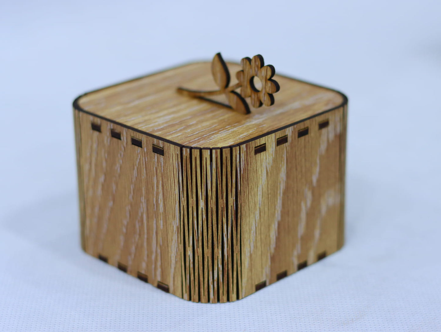 Laser Cut Small Wooden Gift Box